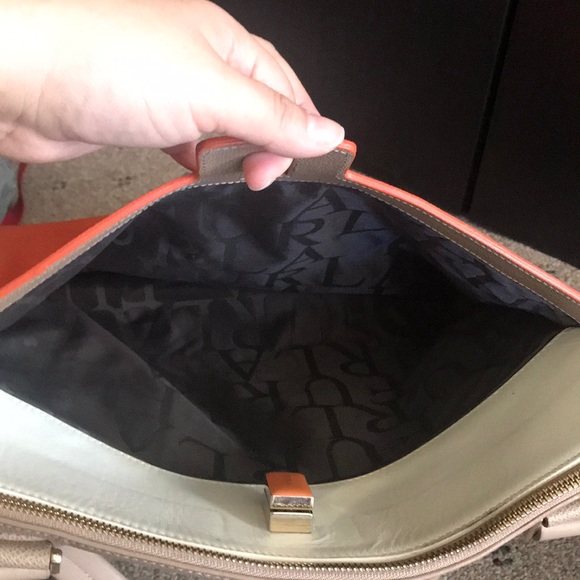 Furla Tan/Orange Purse - Picture 5 of 7